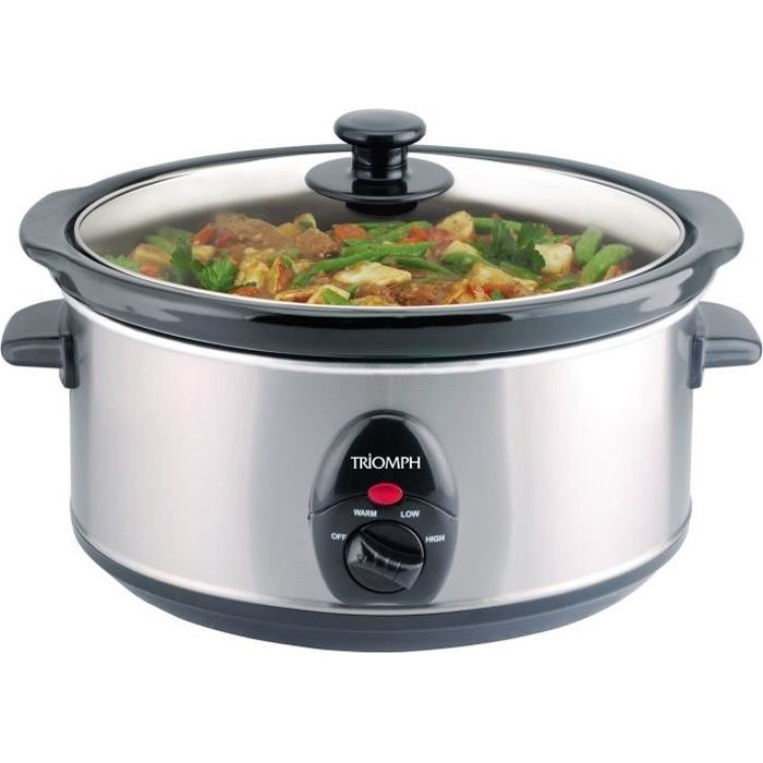 TRIOMPH ETF1414 Mijoteur électrique - Inox
