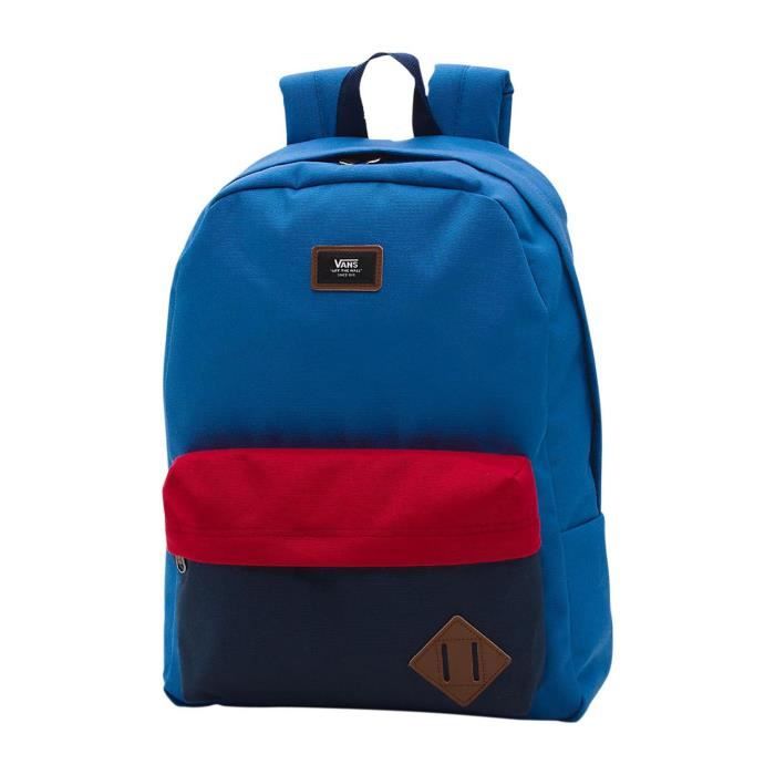 Sac A Dos Vans V00ONIO9R Old Skool Back Delft 000 Colorb aille unique Bleu