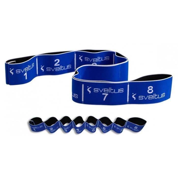 Elastiband Formé de 8 poignées 20 kg - Bleu