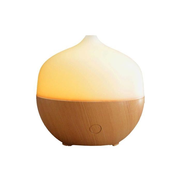 ZEN'AROME - Diffuseur d'Huiles Essentielles Ultrasonique Boopi - Coque Résistante au Choc - Diffusion jusqu'à 60m² - 12 x 13 cm