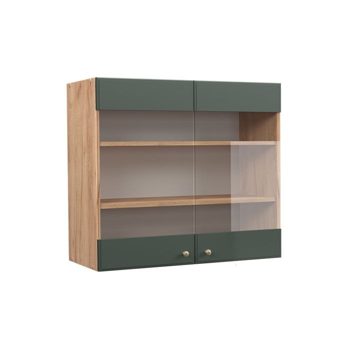 Îlot de cuisine Fame-Line Vert Or Campagne 60cm sans PT Vicco | Vert Or Campagne | Meuble bas