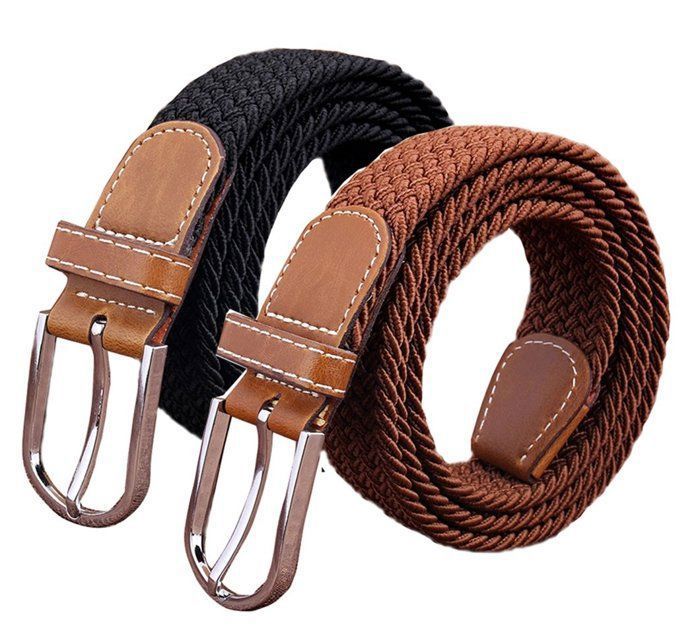 Ceintures Tressees Ceinture TressÃ©e Femme Cuir Ceinture Cuir Noir