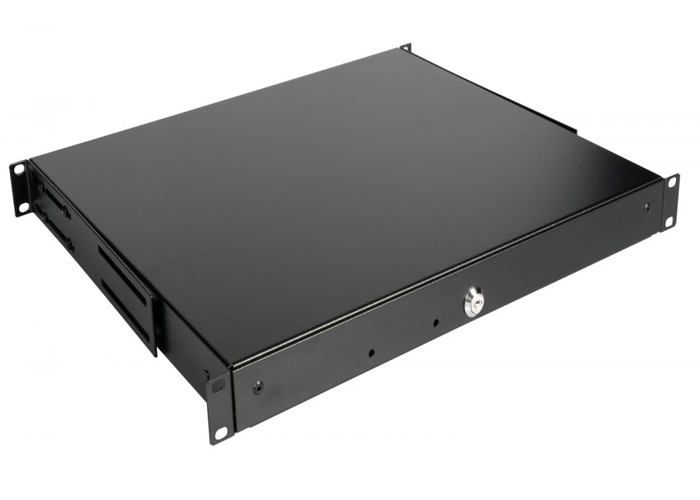 Tiroir Verrouillable 3U Pour Baie De Serveur 19" - Équipement Rack, Noir, Pour Stockage Et Organisation - 5