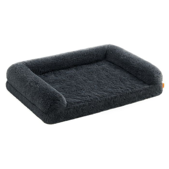 Meilleurs prix pour Panier pour Chien Taille XXL pour Chiens de Grande Taille avec Housse Amovible Lavable 122 x 85 x 24 cm Gris Foncé