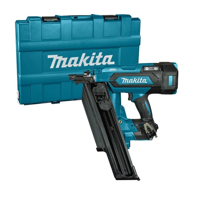 Cloueur de charpente tête ronde 90mm LXT MAKITA DBN901ZK en coffret - vue 3