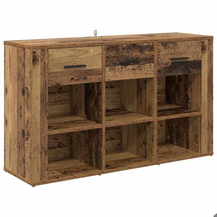 Black FridayBuffet - Bois Ancien 100x30x595 cmVidaxlpour Couloir Chambrebureau - Bois dingénierie FR25_98341547