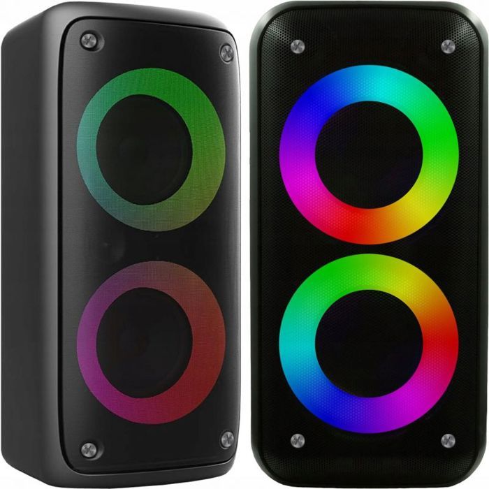 Enceinte Bluetooth - APTEL - LXPA3313 - 2x3 - USB/SD/AUX - 4000mAh