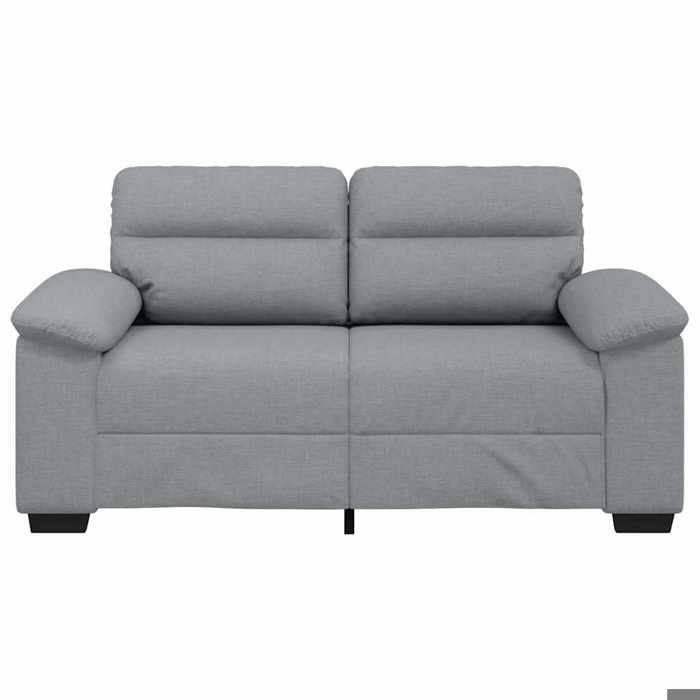Promotion janvier Canapé à 2 places - MANGO - SOFA DOUBLE - gris clair 120 cm - tissu - SS1189