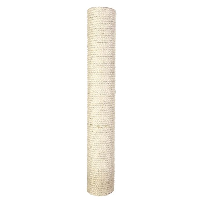 Arbre pour chat - TCHOUPIN - beige en sisal naturel poteau animal de compagnie accessoire animalerie hauteur 35 cm x 6 couleur bo
