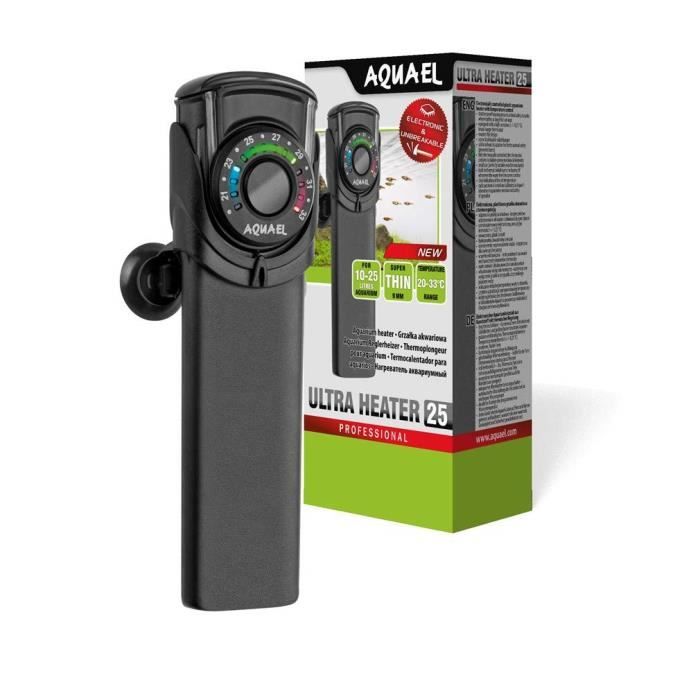 Comparer les prix de AquaEl Chauffage Incassable Ultra Heater 25w pour Aquariophilie - EL115511