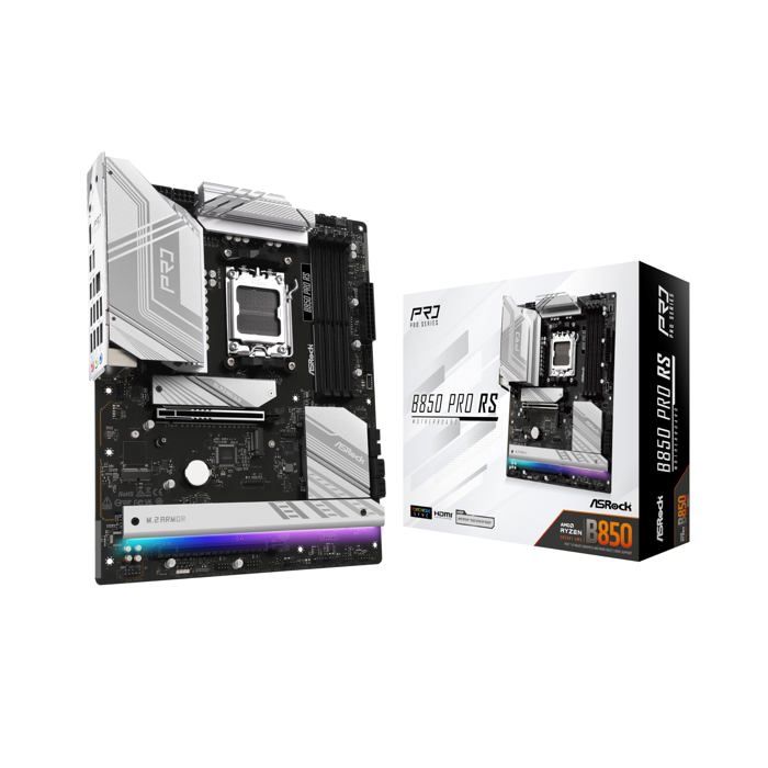 Carte Mère – ASRock – B850 Pro Race Sport – Socket AM5 – 1 Processeur Max – AMD Compatible