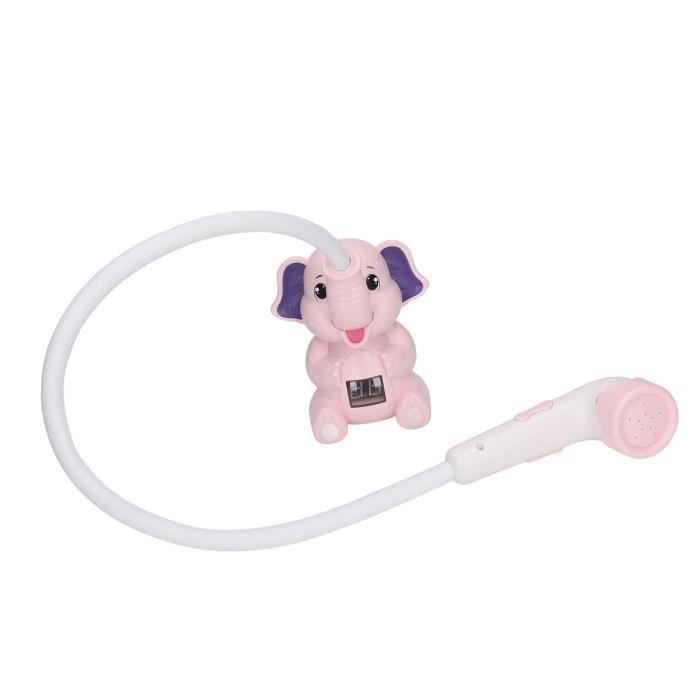Tête de douche pour bébé avec thermomètre, flexible étanche IPX7, jouet de pulvérisation d'eau Tête de douche pour bébé avec thermomètre, flexible étanche IPX7, jouet de pulvérisation d'eau