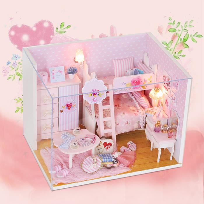 Kit Maison De Poupees En Bois A Fabriquer Soi Meme Bricolage Fait