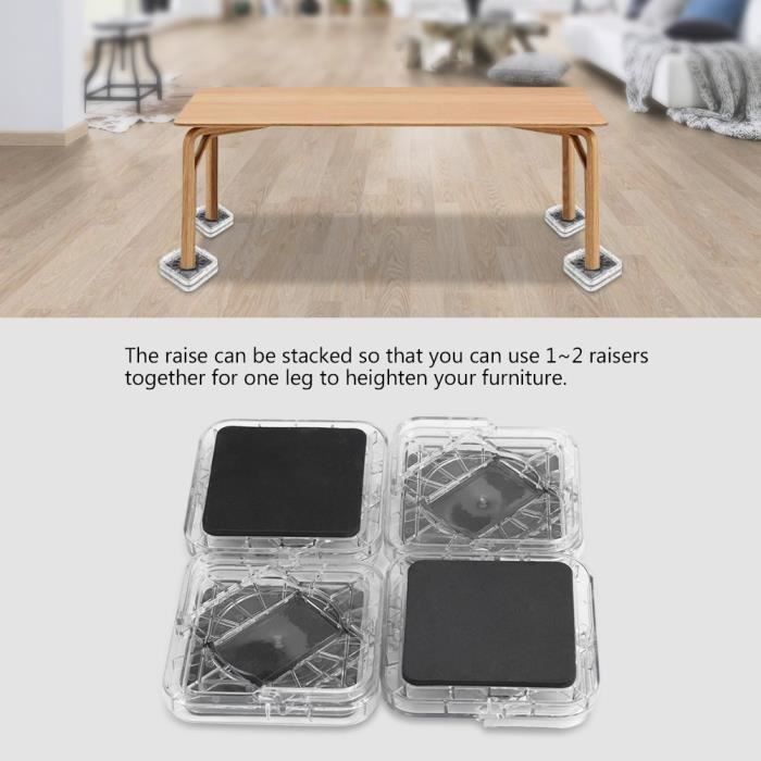 Embouts Pieds De Table Chaise En Plastique Anti Derapant Housse De