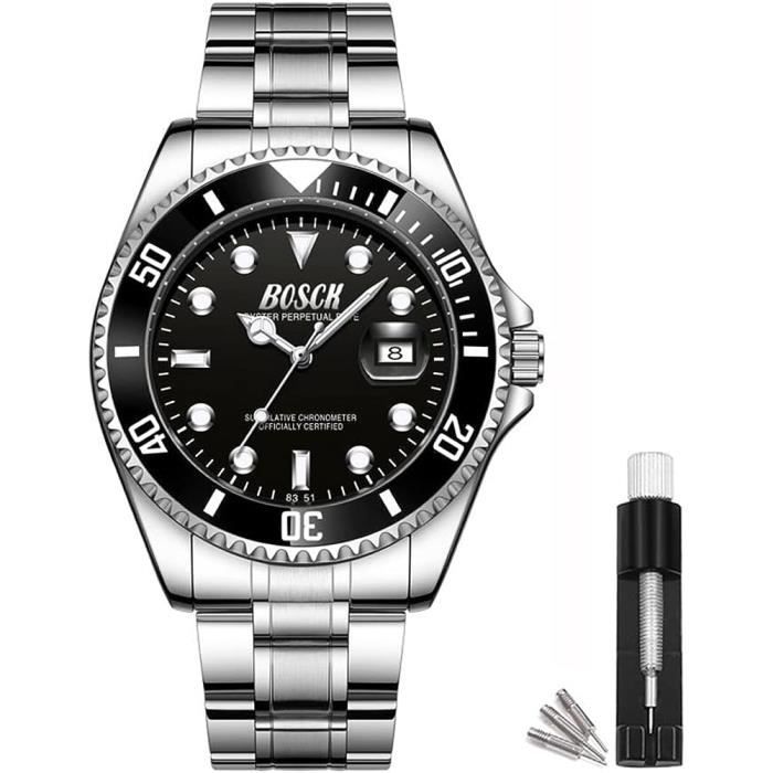 Montre homme avec date et jour on sale