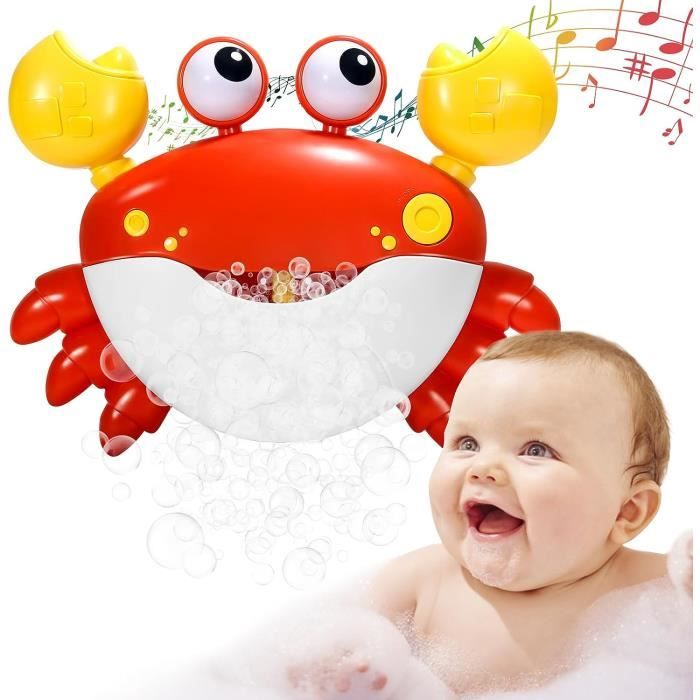 Crab Bubble Machine Bath Toy Bath Bubble Maker Blow Bubbles and