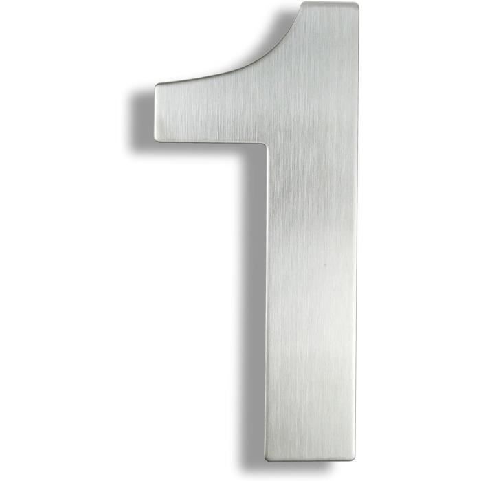 Numéro De Maison Flottant 6 Pouces (15 Cm) Numéros De Porte Élégants