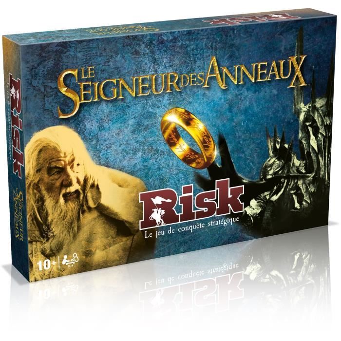 Jeu De Stratégie Winning Moves Risk Le Seigneur Des Anneaux – Conquête Des Territoires 2 À 4 Joueurs