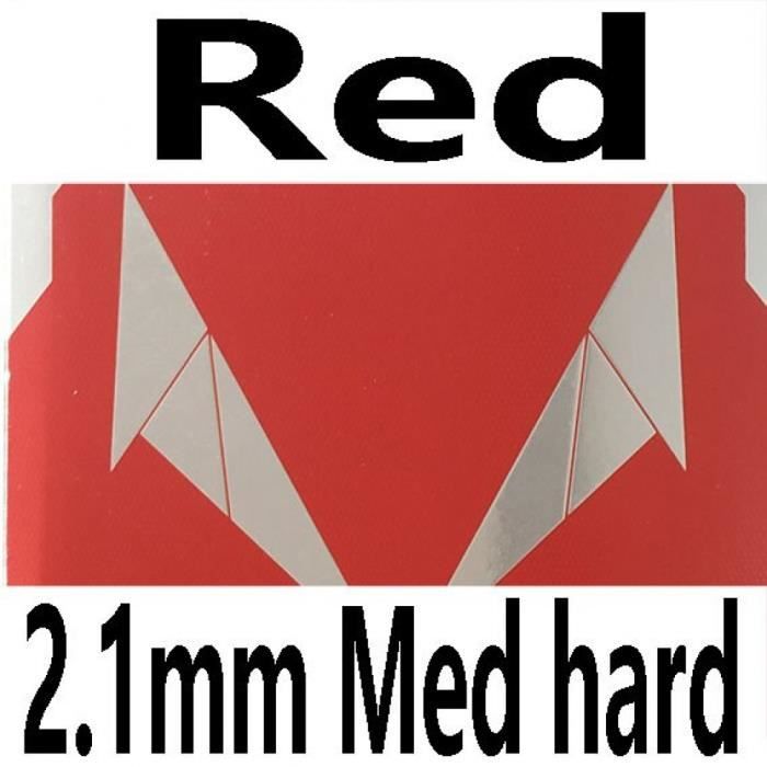 Raquette Ping Pong Rouge 2 1mm Med Hard No525 Wang Hao Loki Rxton I Gateau Eponge Demi Empilable Tennis Table Caoutchouc Ping Pong Cdiscount Sport