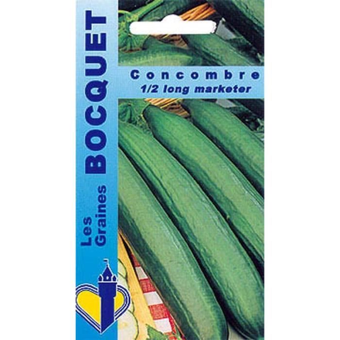 Sachet de Concombre Marketer - 3 g - légume fruit - LES GRAINES BOCQUET