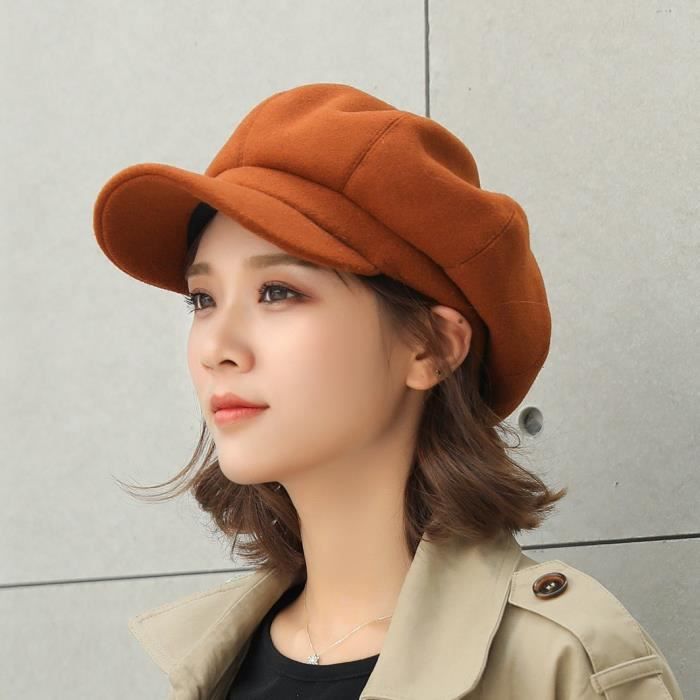 casquette hiver femme