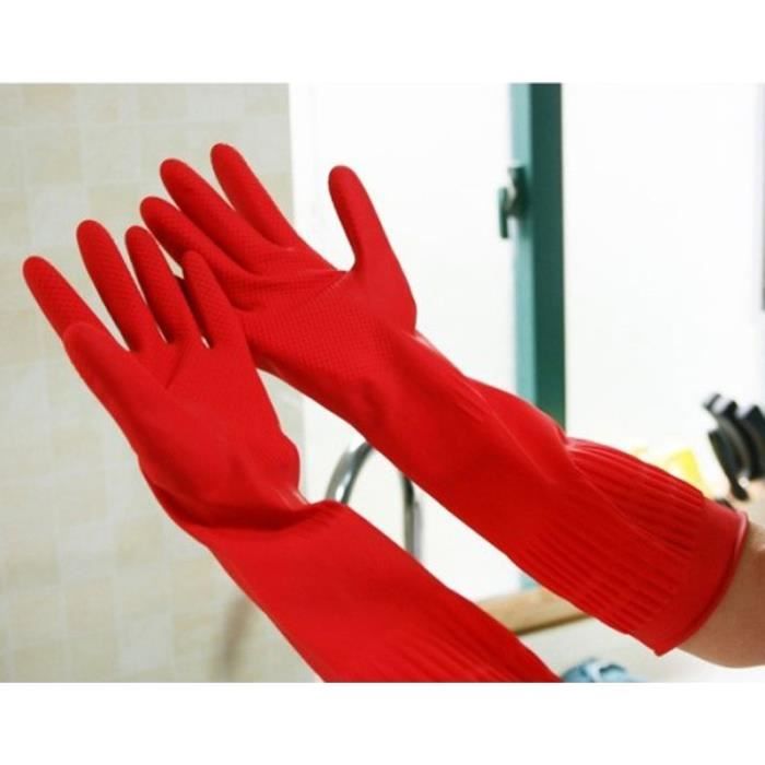 gant caoutchouc long