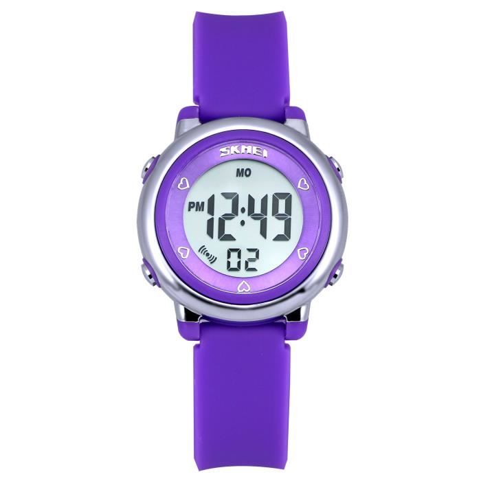Montre fille numérique clearance