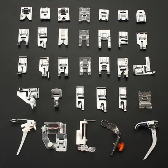 Guide Des 32 Pieds Pour Machine A Coudre