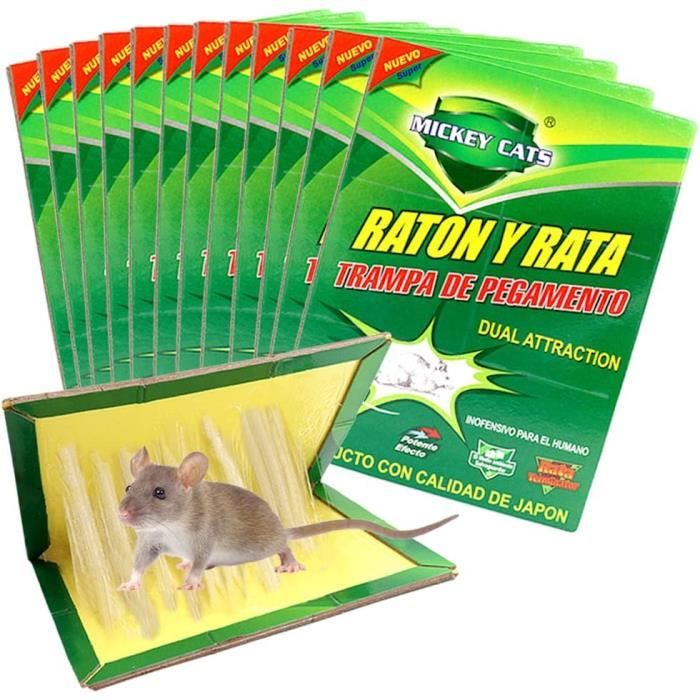 Piege a Souris Colle Plaque Collant 22 Pièces Attrape Anti Souris Rat Glue  [22 Pièces] : : Jardin