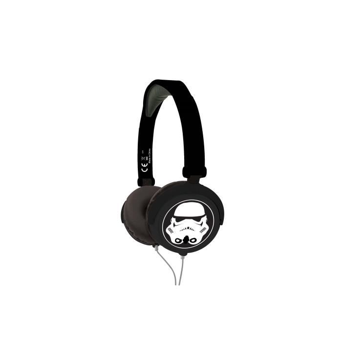 Casque Audio Enfant STAR WARS LEXIBOOK - Pliable et Ajustable