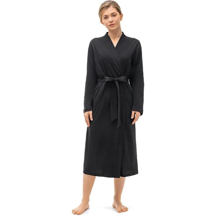 Robe de chambre 100 coton deals