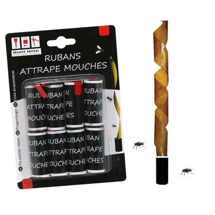 Lot de 2 pièges à mouches jetables à suspen e pour extérieur[708