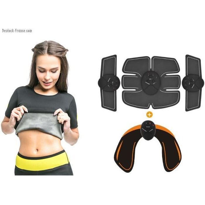Stimulateur abdo fessier - Cdiscount