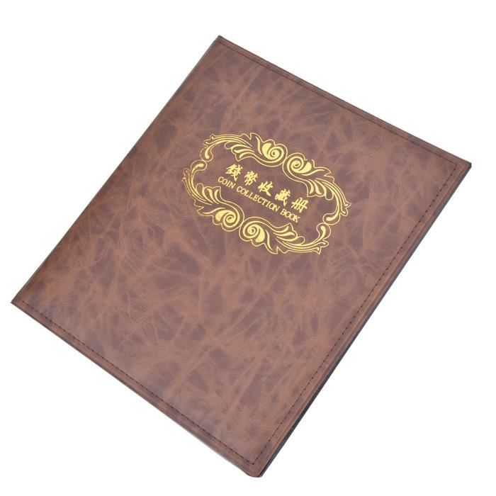 Album 30 Pages Pour Billets De Banque – 21 X 12,5 Cm – Matériau Cuir Et Plastique – 5 Couleurs – Inclut Feuilles De Papier Noir – Collection Papier
