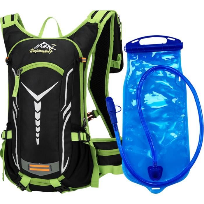 Sac à Dos D'Hydratation Arvano 6L - Avec Poche à Eau 2L Pour VTT Et Randonnée