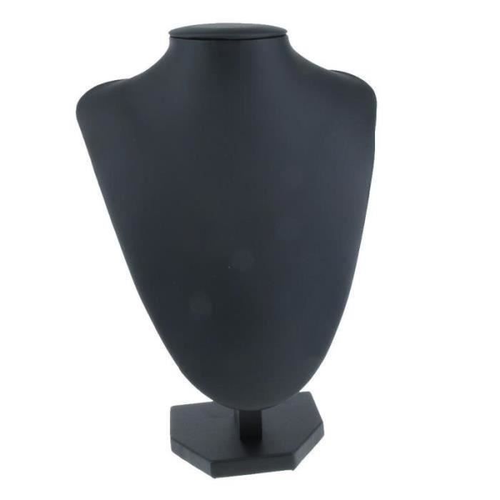 Présentoir Collier Velours Noir 2 Pièces - Support Bijoux Élégant, Rangement Suspendu Organisé Pour Colliers & Bracelets