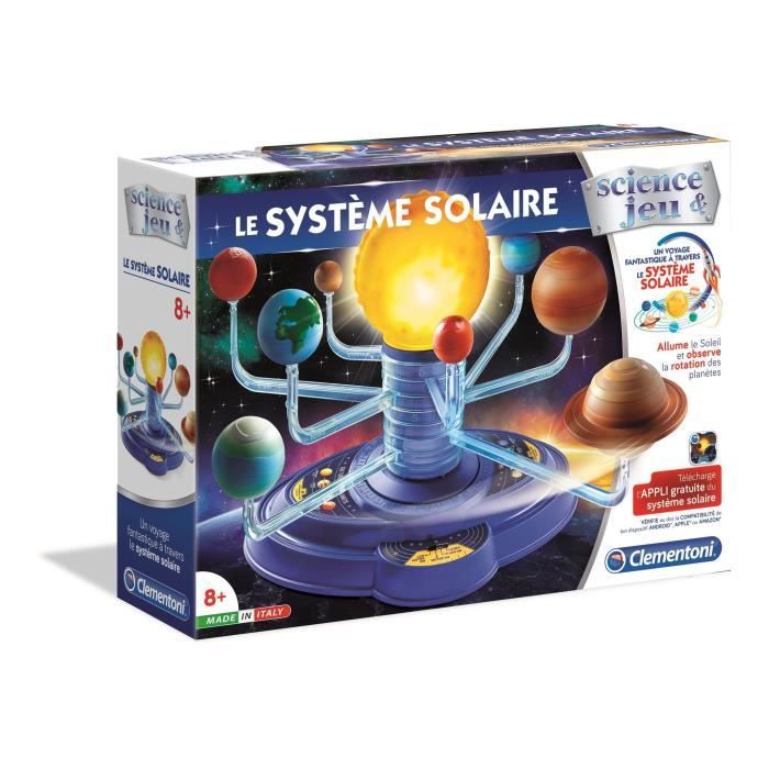 Clementoni Science Jeu Le Système Solaire Jeu Scientifique