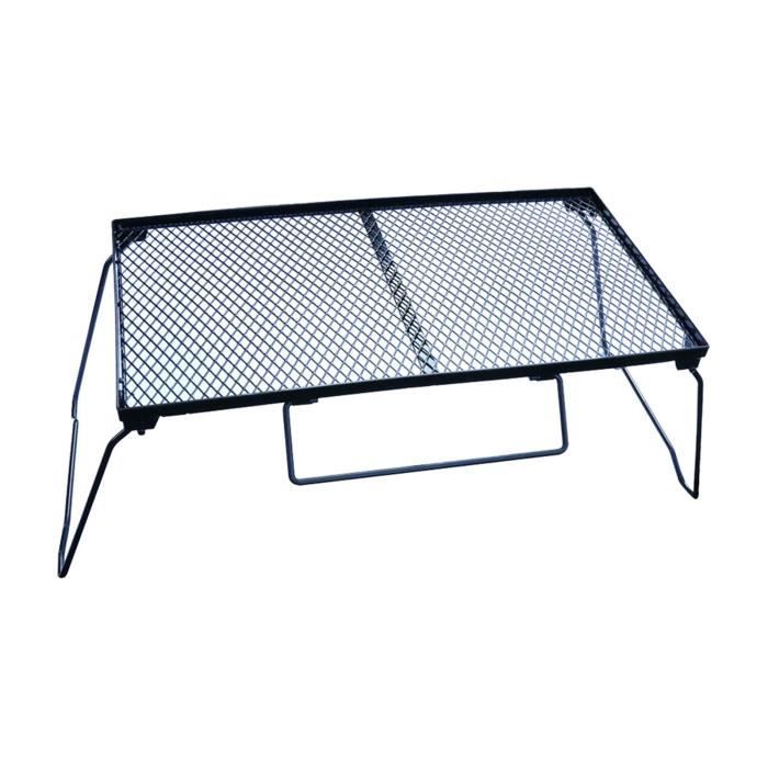 Table Pliante Portable En Alliage Aluminium – Ultra Légère – Pour Camping, Pique-nique, Randonnée – Mini Table Noire