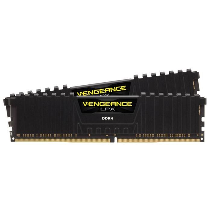CORSAIR Mémoire Vengeance 3600Mhz 2x16 CL16 DDR4 CMK32GX4M2D3600C16 CMK32GX4M2D3600C16
