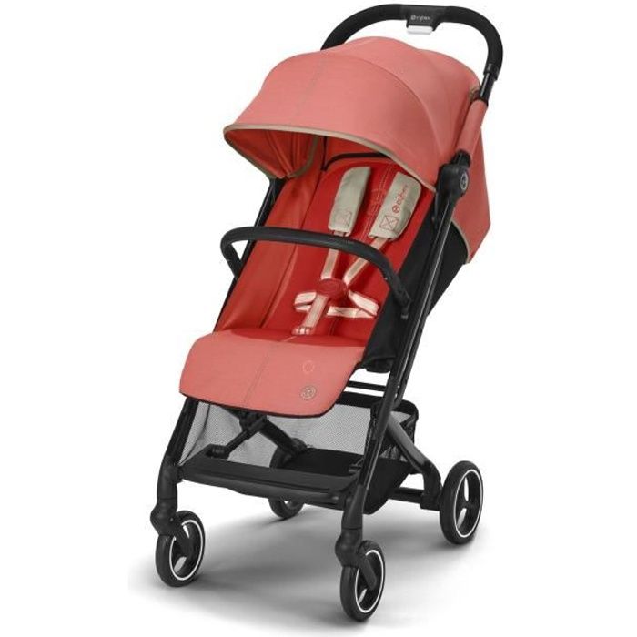 Poussette polyvalente CYBEX Beezy Siege inclinable Travel System 2 en 1 Rouge Cdiscount Puericulture Eveil bebe