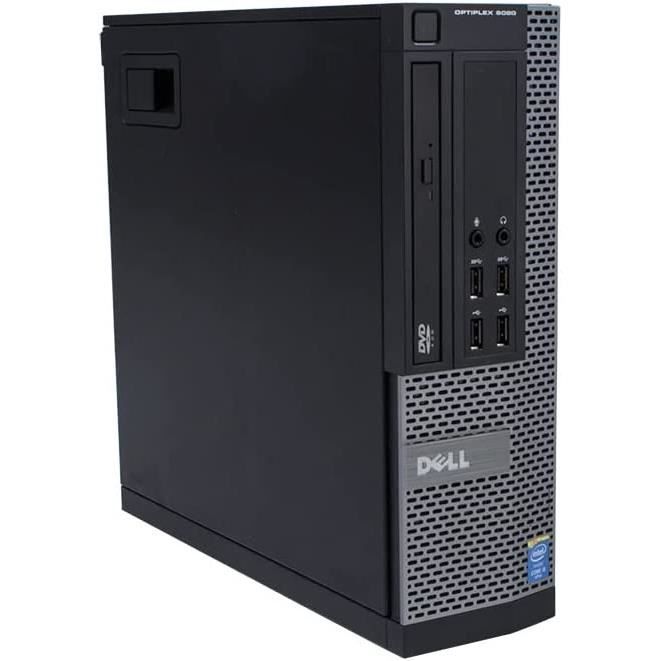 PC Dell OptiPlex 9020 SFF  i5-4570  8 Go DDR3  SSD 240 Go  DVD-ROM  HD 4600  Win 10 Pro