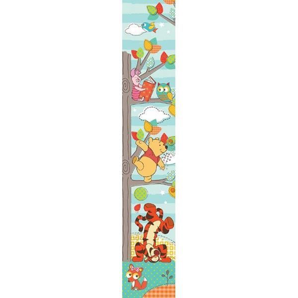 Frise Murale Verticale Winnie L Ourson 50cm X 2 80m Achat