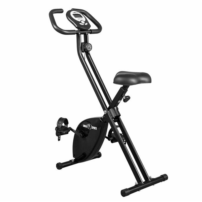 Le Velo D Appartement X Frame Pliable Gorilla Sports Gris Prix Pas Cher Cdiscount