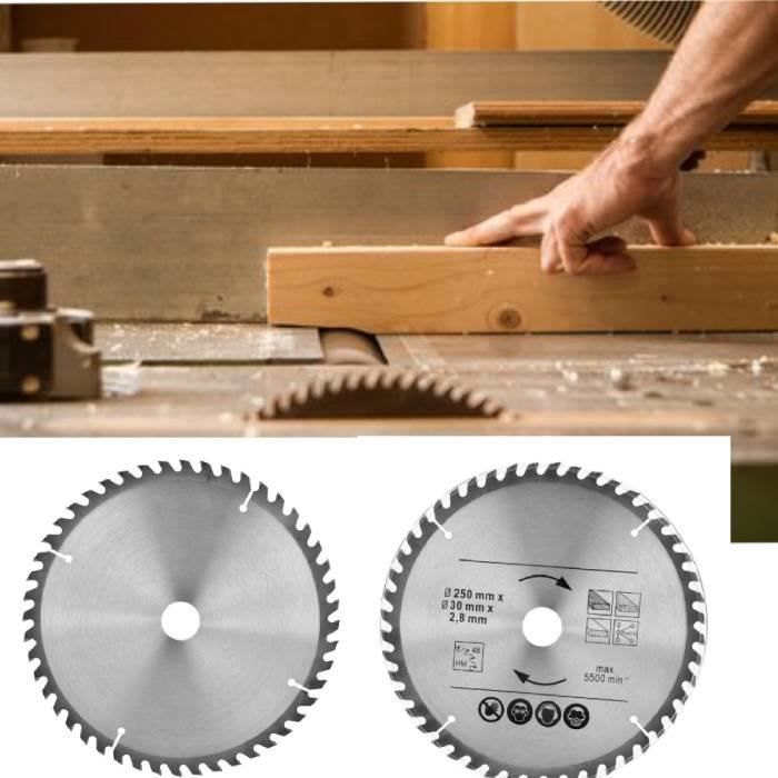 MAG® Lame De Scie Circulaire 250mm 48T & 60T TCT Lame De Disque De Scie