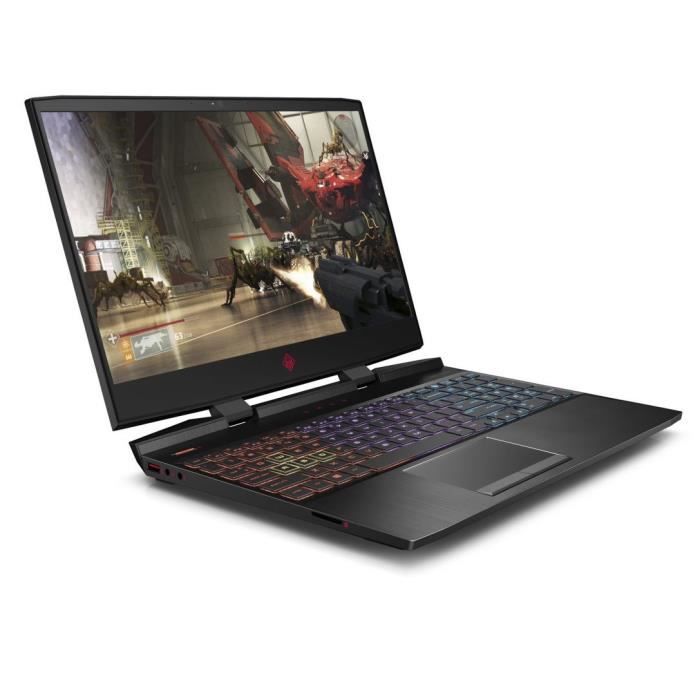 Top achat PC Portable OMEN by HP PC Portable - 15-dc1060nf - 15,6"FHD - Intel® Core™ i7-9750H - RAM 8Go - Stockage 256Go SSD + 1To HDD - RTX2060 - FreeDOS pas cher