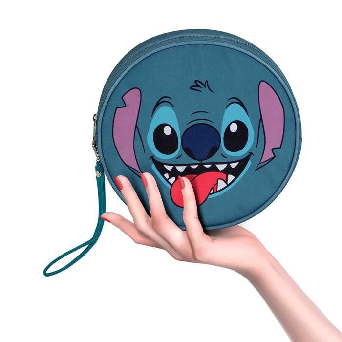 Almohada De Viaje Con Orejas Serie Lilo & Stitch Disney Azul - Miniso