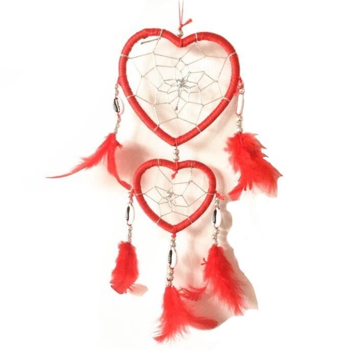 Attrape Rêve Cœur Rouge V2 Cdiscount Maison