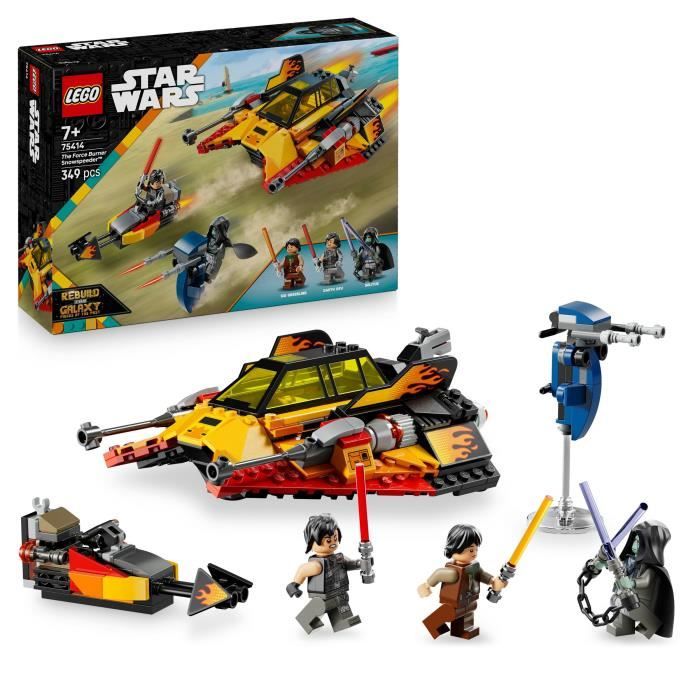 LEGO® Star Wars™ 75414 Le Snowspeeder™ en flammes - vue 3