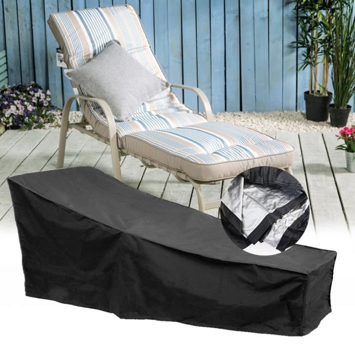 Housse de Chaise Longue Résistante à L'Eau Protecteur de Couverture de