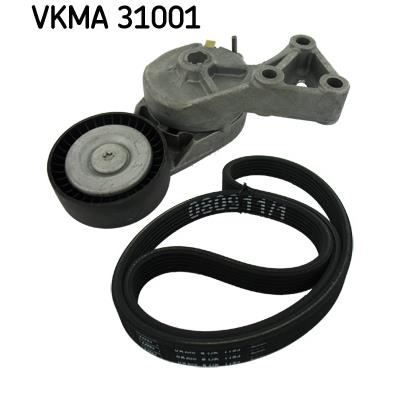 SKF Kit courroie d'accessoire VKMA 31001